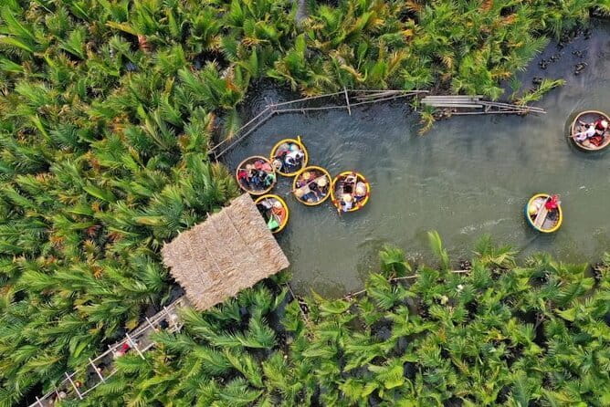 Experience Basket Boat Ride in Water Coconut Forest - The 50-minute ride through narrow channels feels fast and personal