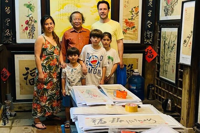 Experience Calligraphy Learning Class in Old Town Hoi An - The Closing Gift: A Calligraphy Work Made with Your Name or Idea