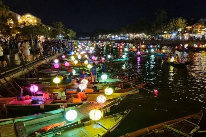Experience Night Boat Trip and Floating Lantern on Hoai River - Lantern release ritual on Thu Bon: luck, peace, and hope in a few minutes