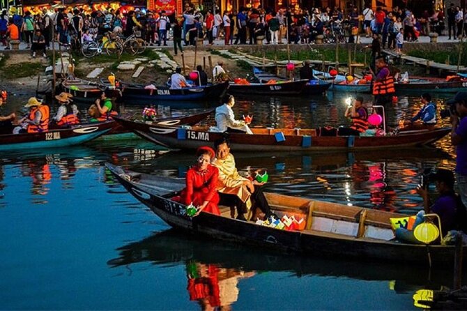 Experience Night Boat Trip and Floating Lantern on Hoai River - Price and logistics you should not ignore for $9