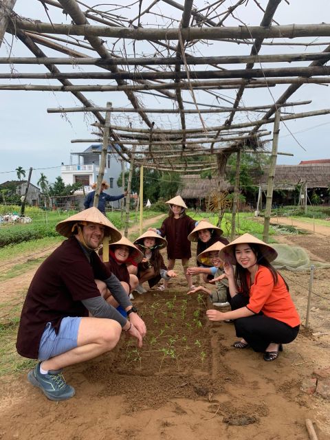 Farming with Farmers at ancient vegetable Village "Tra Que" - Water Buffalo and Basketboat: Fun, Fast, and Photo-Friendly