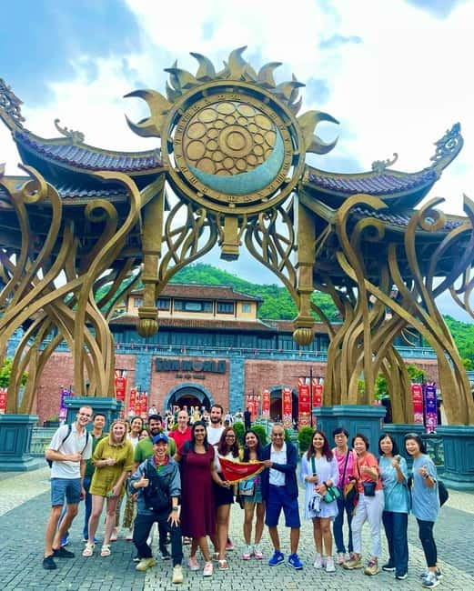 From Da Nang: Ba Na Hills and Golden Bridge tour & options - Le Jardin d’Amour: walking through nine different mini worlds