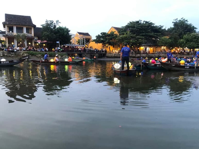 From Da Nang: Hoi An Old Town Tour, Night Market & Boat Ride - Craft Shops, Local Dinner, and Lantern Time in Old Town