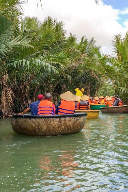 From Hoi An: Bay Mau Coconut Forest Bamboo Basket Boat Ride - Folk singing and performance moments, plus the one potential noise issue