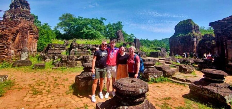 From Hoi An/Da Nang: My Son Sanctuary Morning Tour & Boat - Inside the UNESCO ruins of My Son, with an English-speaking guide