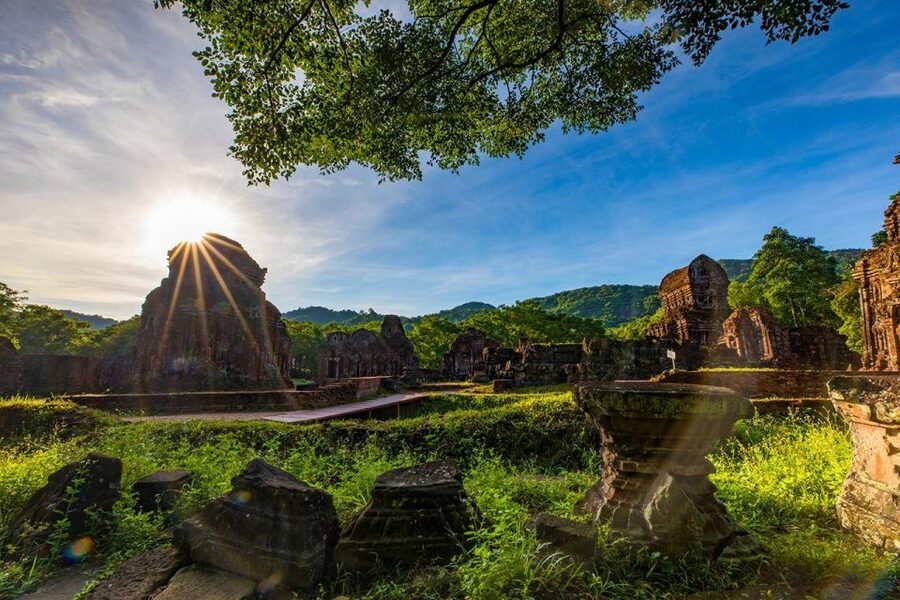 From Hoi An: Day Tour of My Son Temples and Marble Mountain - Hoi An pickup and the ride to My Son