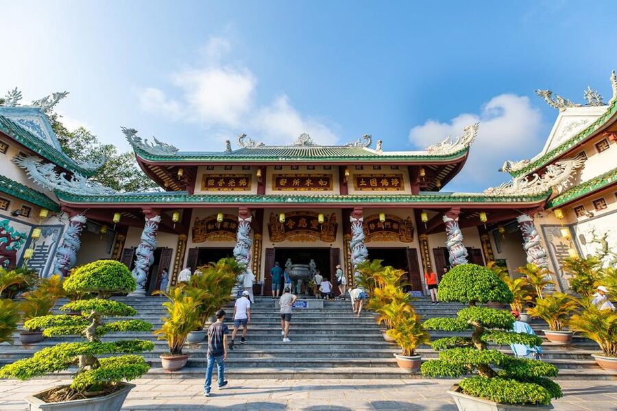 From Hoi An: Day Tour of My Son Temples and Marble Mountain - Linh Ung Pagoda and the mountain’s spiritual route