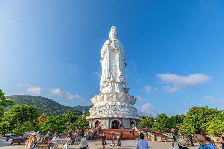 From Hoi An: Day Tour of My Son Temples and Marble Mountain - Nhựt Mạnh stone sculpture stop: learning the craft, shopping optional