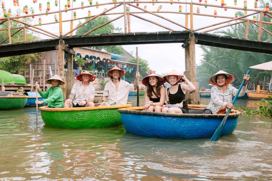 From Hoi An: Market Tour, Basket Boat Ride and Cooking Class - Bargaining and ingredient spotting, not just a photo stop