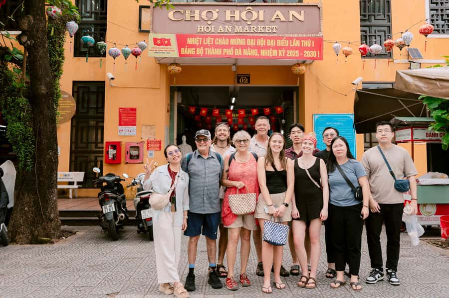 From Hoi An: Market Tour, Basket Boat Ride and Cooking Class - What happens on the boat besides riding
