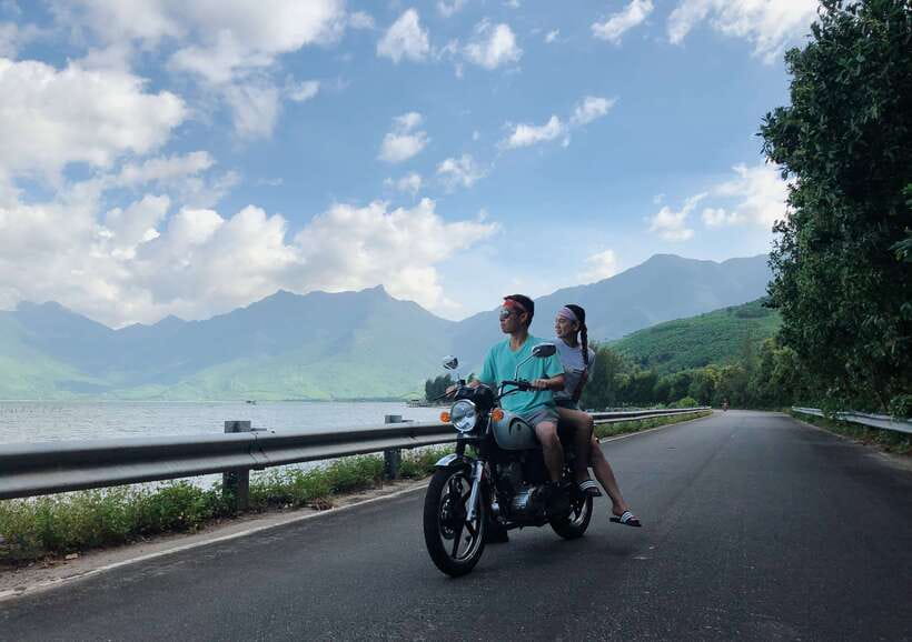 From Hue/Da Nang/Hoi An: Hai Van Pass Tour by Motorbike - Son Tra Peninsula, Monkey Mountain, and the Lady Buddha stop