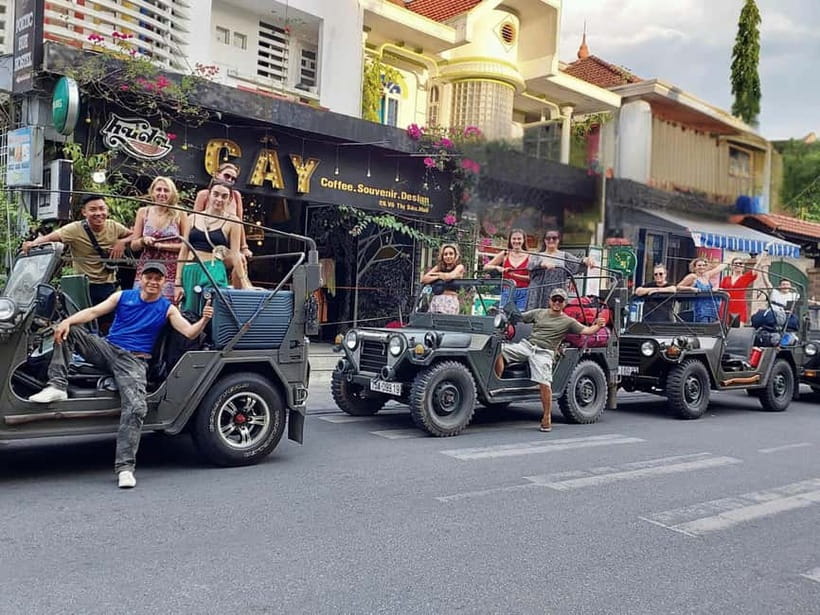 From Hue: Group Jeep Tour to Hoi An via Hai Van Pass - Lang Co Beach stops, then Nhi Ho Waterfall for that deserved cool-down