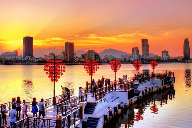 Full Day Da Nang Vietnamese Private Cooking Class Highlight Tour - Phap Lam Pagoda: a calm break with that giant gold Buddha