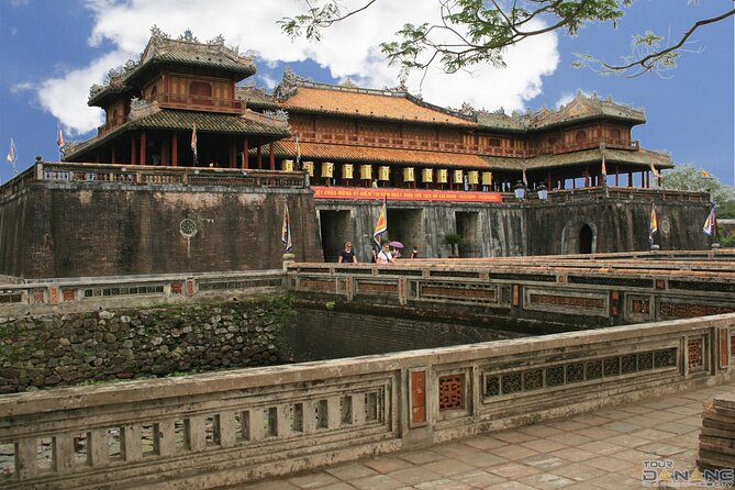Fullday explore Hue Imperial city from Hoi An by private car - Thien Mu Pagoda on the Perfume River after lunch