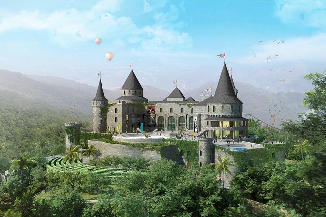 Golden Bridge and Ba Na Hills Full Day From Hoi An City - Le Jardin d’amour and the wine cellar stop