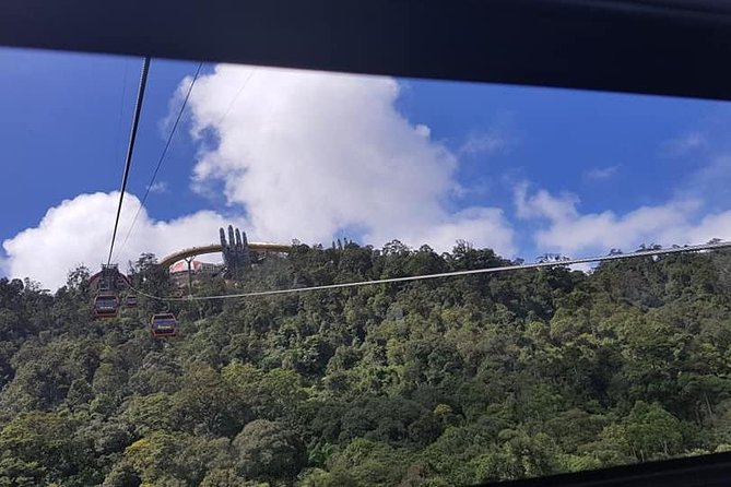 GOLDEN BRIDGE & BA NA HILL in Early moring to Avoid Crowds from DA NANG or HOIAN - Sun World Cable Car and Climbing Train: Making the 30 Minutes Work