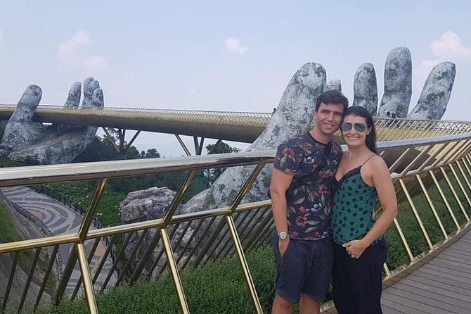 GOLDEN BRIDGE BA NA HILLS - CABLE CAR & Da Nang City PRIVATE TOUR - Marble Mountains: Elevator Access, Caves, and Temple Time