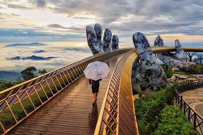 Golden Bridge - Ba Na Hills Daily Ingroup Trip with Local Experts - Linh Ung Pagoda and the Giant Buddha: A Calmer Stop