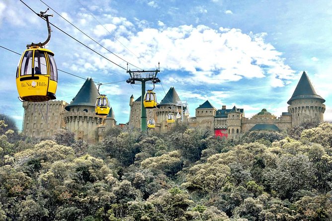 Golden Bridge & Ba Na Hills Full Day Pick Up From Hoi An City - The second cable car and the French Village area you came for