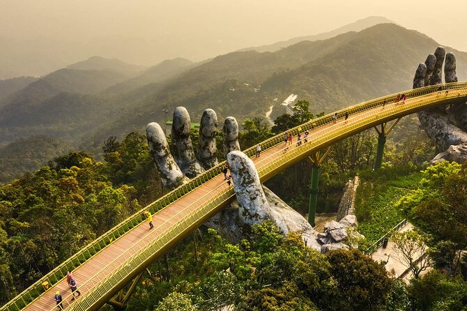 Golden Bridge Ba Na Hills with Buffets Lunch 2 ways cable car - Dream Stream cable car: the views are the warm up