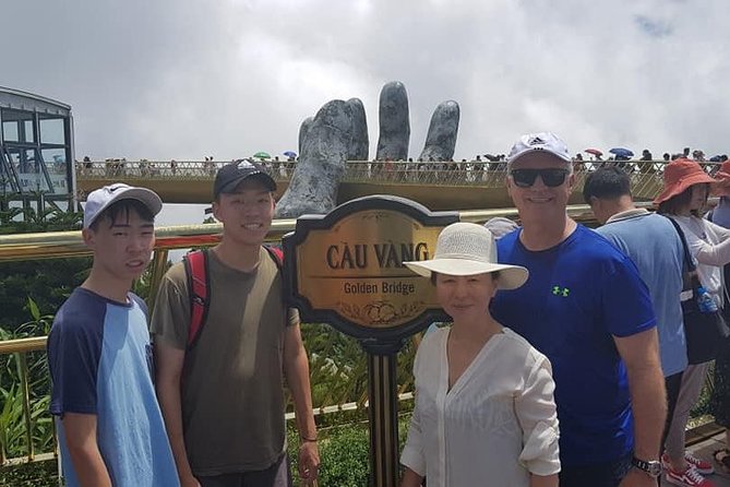 Golden Bridge-Dragon Bridge-Marble Moutain-Monkey Mountain fromHoi An or Da Nang - Golden Bridge: What You See, and Why the Time Matters
