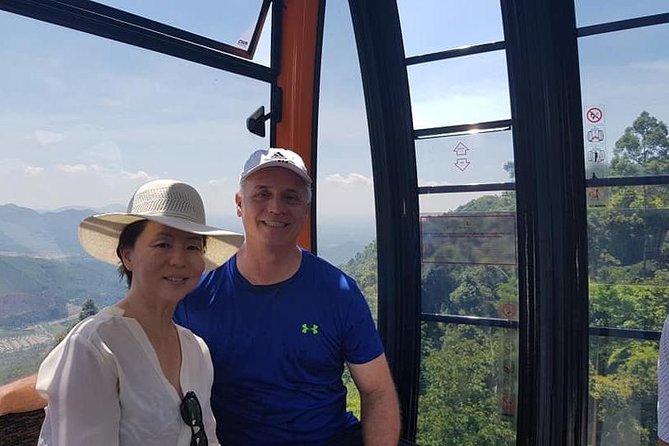 Golden Bridge-Dragon Bridge-Marble Moutain-Monkey Mountain fromHoi An or Da Nang - Dragon Bridge: Short Stop, Big City Views