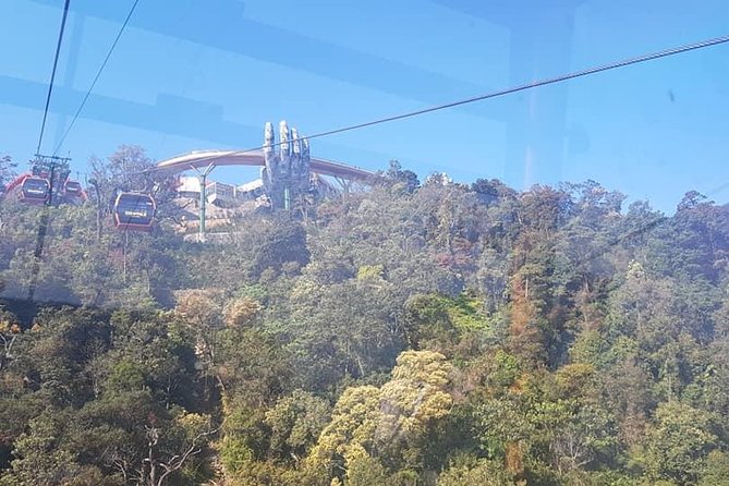 GOLDEN BRIDGE - Early Morning to Avoid Crowds & Take nice Photos - Getting to Ba Na Hills from Da Nang or Hoi An, smoothly