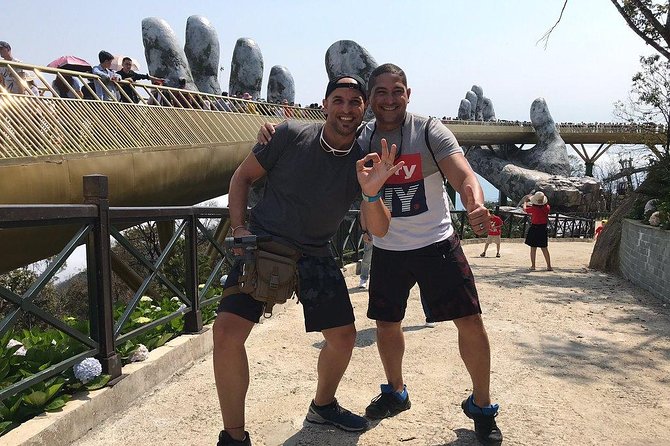 Golden Bridge -Marble Mountain-Hoi An City-Boat Ride-Night Market - Hoi An ancient town walk: bridges, assembly halls, and back alleys