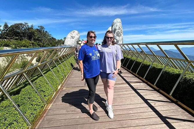 Golden Bridge-Monkey mountain-Dragon Bridge -Marble Mountain Fullday PrivateTour - Linh Ung Pagoda and the Giant Lady Buddha on Son Tra