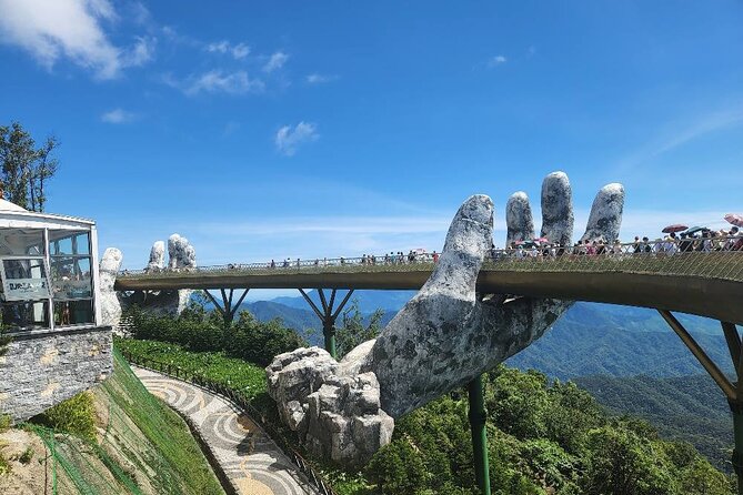 Golden Bridge-Monkey mountain-Dragon Bridge -Marble Mountain Fullday PrivateTour - Dragon Bridge: the simple finish that still feels iconic