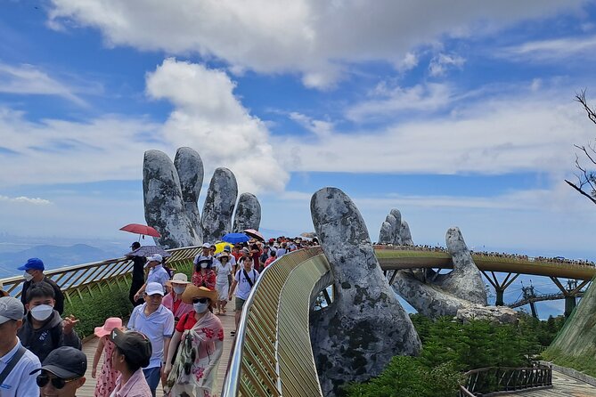 Golden Hand Bridge And Ba Na Hills tour from Hoi An/ Da Nang - Golden Bridge and the Golden Hands: the star attraction
