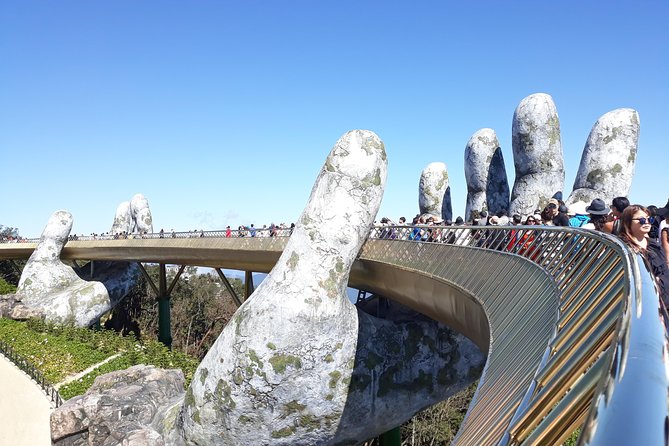 Golden Hand Bridge And Ba Na Hills tour from Hoi An/ Da Nang - French Village charm: colonial-era Indochina vibes