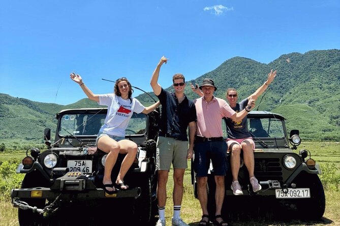 Group Jeep Tour: From Hue To Hoi An / Da Nang Via Hai Van Pass - Tam Giang Lagoon: a 20-minute fishing village pause