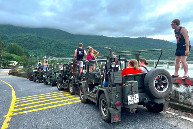 Group Jeep Tour: From Hue To Hoi An / Da Nang Via Hai Van Pass - Marble Mountains: caves, tunnels, and the five elements