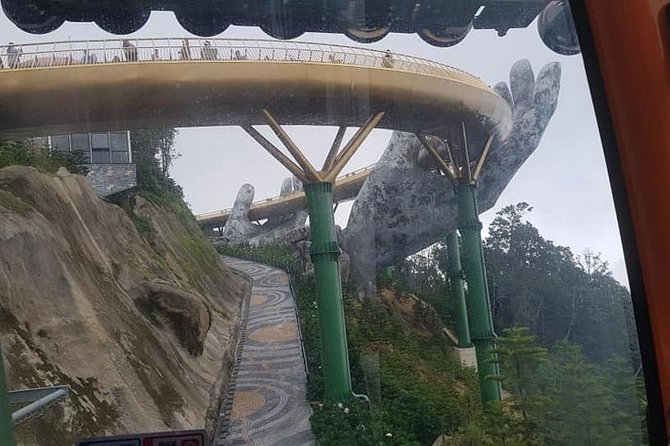 Guided Fullday Tour :Golden Bridge,Dragon Bridge,Marble Mountain,Monkey Mountain - Getting Oriented: Pickup at 7:30 and Private-Vehicle Comfort