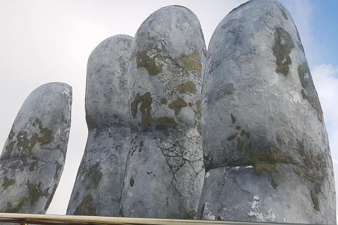 Guided Fullday Tour :Golden Bridge,Dragon Bridge,Marble Mountain,Monkey Mountain - Golden Bridge: 148.6 m of Design Details and Those Giant Hands