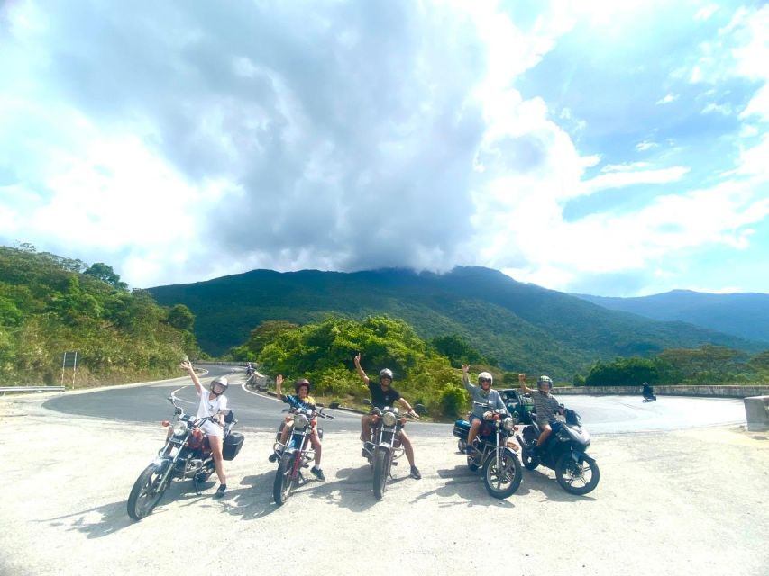 Hai Van Pass Motorbike Tour from Hoi An or Da Nang - Reaching the top of Hai Van Pass, the views plus the war-era context