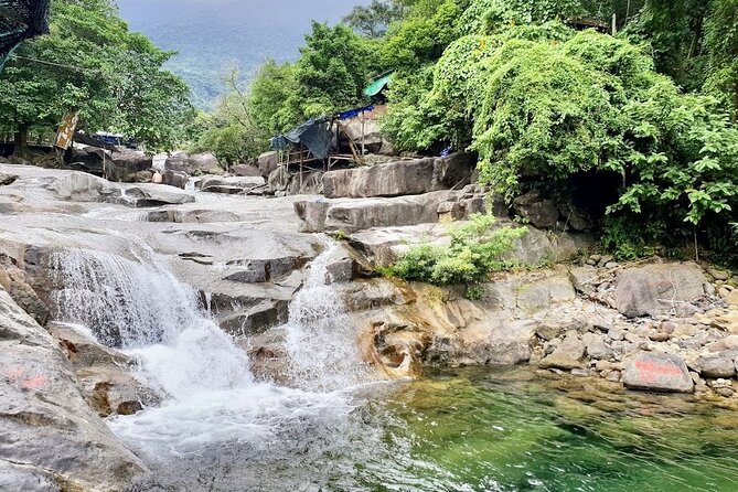 Hai Van pass private car tour from Hue-Da Nang-Hoi An (1Way|Loop) - Stop 3: Suoi Mo Waterfall, cool forests near Hue
