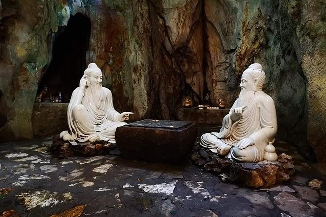 HAI VAN PASS( Sea &Cloud Mountain),MONKEY MOUNTAIN &MARBLE MOUNTAIN Private Tour - Marble Mountains: caves, carvings, and the five-element layout