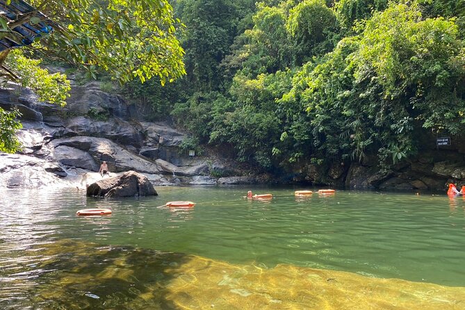 Hai Van Pass Tour by Motorbike from Da Nang-Hoi An-Hue - Lap An Lagoon: Oyster Farm Scenery From the Road