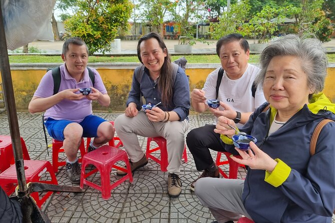 Half-day Private Street Food Tour in Hoi An - The optional Balut challenge at the BIDV ATM stop