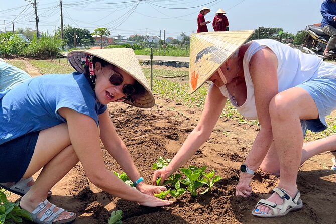 Hand on Vietnamese Cooking class with Ms hanh - Tra Que Vegetable Village, Fertilizer Buckets and Real Farm Life