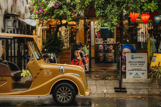 Heritage Adventure Private Tour by Electric Car - Entering Hoi An Old Town by Electric Car, Not on Foot Only