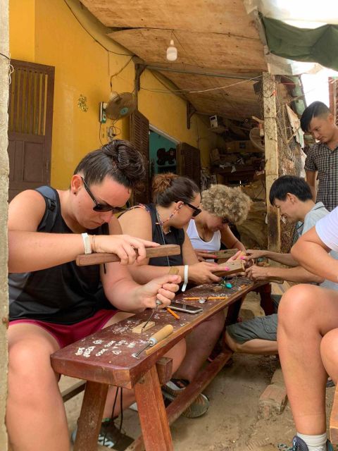 Hidden Gems in Countryside of Hoi An - Thanh Ha Pottery Village: learning clay with your feet