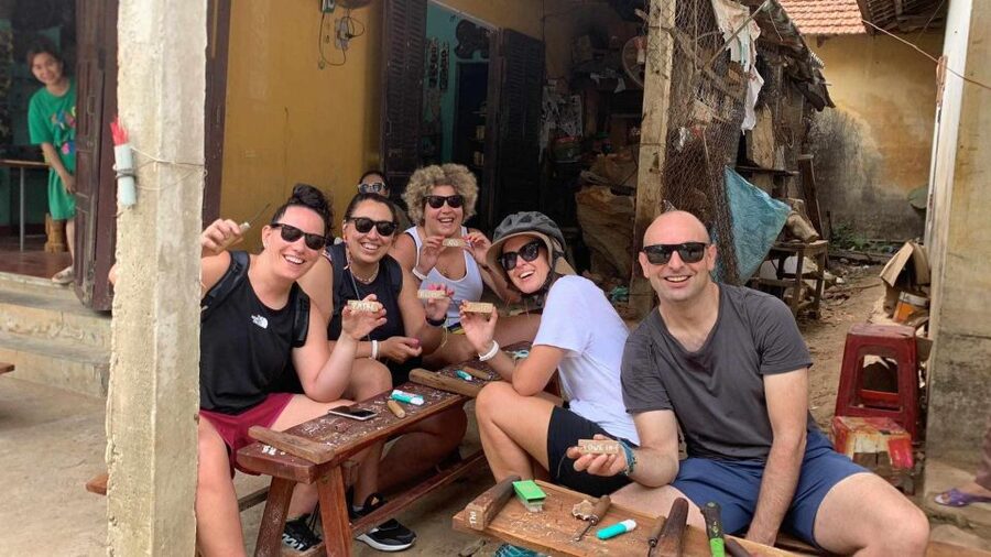 Hidden Gems in Countryside of Hoi An - Banh mi at a Vietnamese bakery before you return