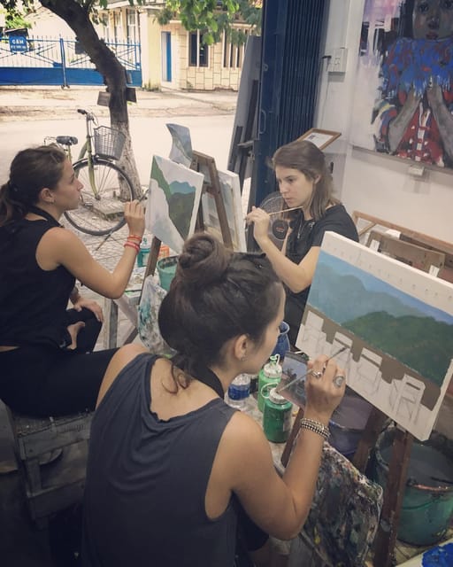 Hoi An: 2 Hours Painting Class with Local Artist in Oldtown - Finding PHAP Studio on Nguyen Duy Hieu Street (Old Town, Easy to Plug In)