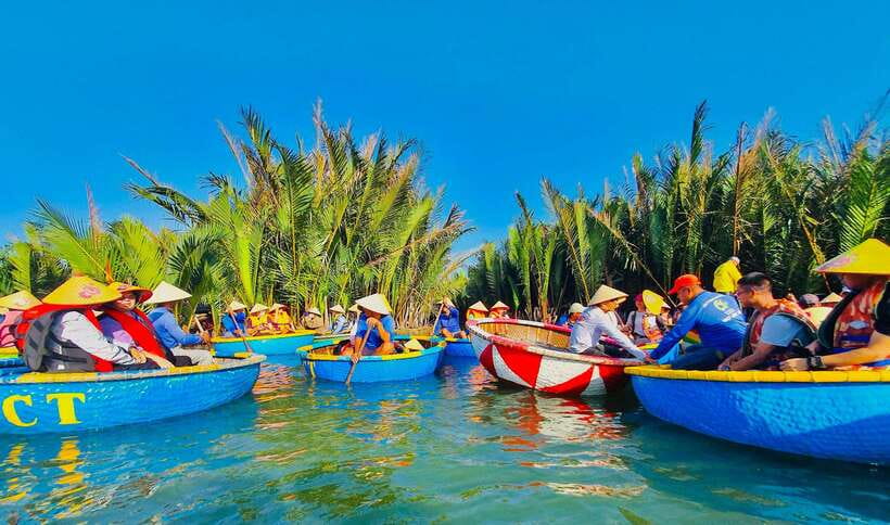 Hoi An : Bamboo Basket Boat Tour and Transfer - Timing options and group fit: morning or afternoon