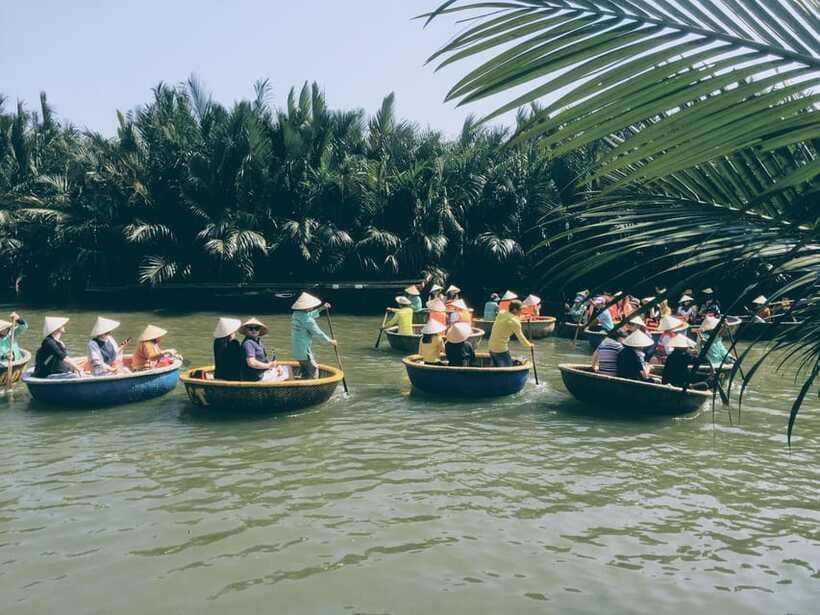 Hoi An: Basket Boat Riding at Bay mau coconut village - The Hoi An Heritage Site Stop: A Land Break From Water Time
