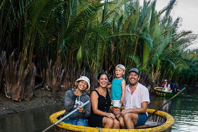 Hoi An Basket Boat Tour ( basket boat, visit water coconut forest, fishing crab) - Key points at a glance