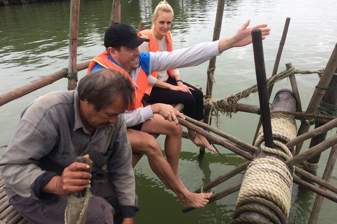 Hoi An Buffalo Riding & Basket Boat Tour with local home cooking - Tea time, village stories, and palm leaf origami